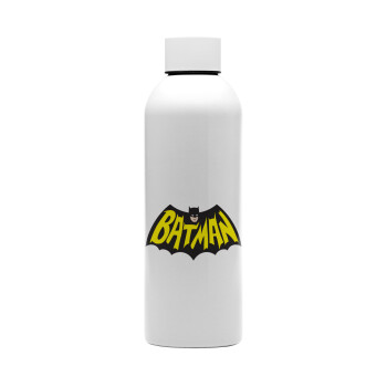 Batman classic logo, Μεταλλικό παγούρι νερού, 304 Stainless Steel 800ml