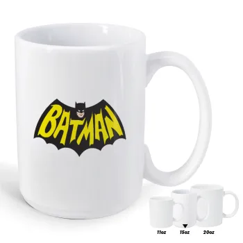 Batman classic logo, Κούπα Mega, κεραμική, 450ml