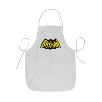 Batman classic logo, Ποδιά Σεφ ολόσωμη κοντή  Παιδική (44x62cm)