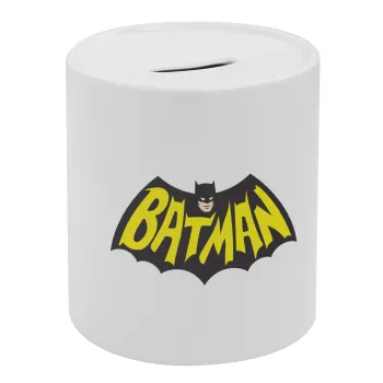 Batman classic logo, Κουμπαράς πορσελάνης με τάπα