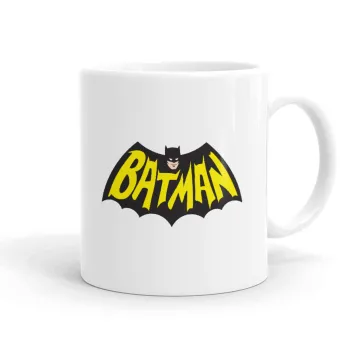 Batman classic logo, Ceramic coffee mug, 330ml