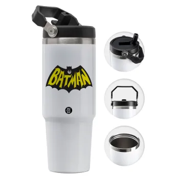 Batman classic logo, Θερμός Ανοξείδωτο 30oz με χερούλι