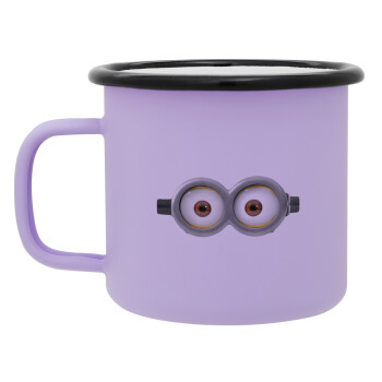 Minions, Κούπα Μεταλλική εμαγιέ ΜΑΤ Light Pastel Purple 360ml