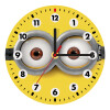 Wooden wall clock (20cm)
