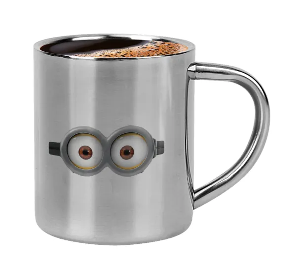 Minions — Double-wall metal cup for espresso (220ml)