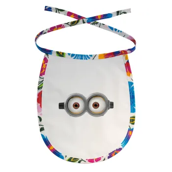 Minions, Σαλιάρα μωρού αλέκιαστη με κορδόνι Χρωματιστή