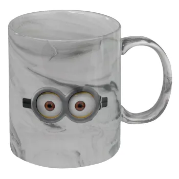 Minions, Mug ceramic marble style, 330ml