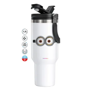 Minions, Mega Tumbler με καπάκι, διπλού τοιχώματος (θερμό) 1,2L