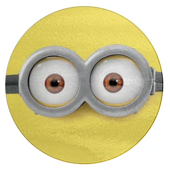 Minions, Επιφάνεια κοπής γυάλινη στρογγυλή (30cm)