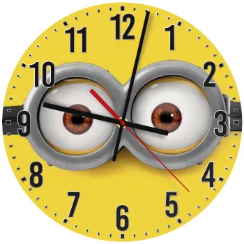 Minions, Ρολόι τοίχου ξύλινο (30cm)