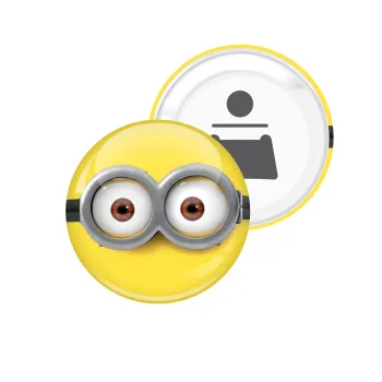 Minions, Μαγνητάκι και ανοιχτήρι μπύρας στρογγυλό διάστασης 5,9cm
