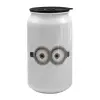 Κούπα ταξιδιού μεταλλική με καπάκι (tin-can) 500ml