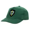 Καπέλο παιδικό Baseball, 100% Βαμβακερό Drill, ΠΡΑΣΙΝΟ (ΒΑΜΒΑΚΕΡΟ, ΠΑΙΔΙΚΟ, ONE SIZE)