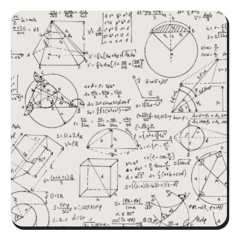 Geometry, Τετράγωνο μαγνητάκι ξύλινο 9x9cm
