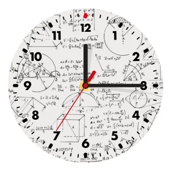 Γεωμετρία, Ρολόι τοίχου ξύλινο (20cm)