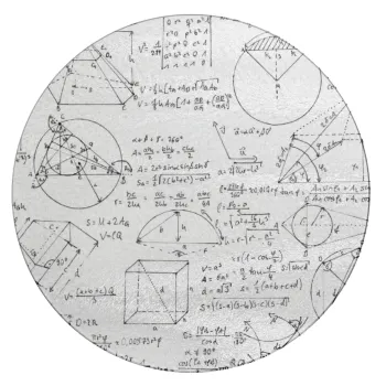 Γεωμετρία, Επιφάνεια κοπής γυάλινη στρογγυλή (30cm)