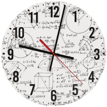 Γεωμετρία, Ρολόι τοίχου ξύλινο (30cm)