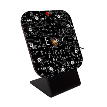 Φυσική, Επιτραπέζιο ρολόι ξύλινο με δείκτες (10cm)