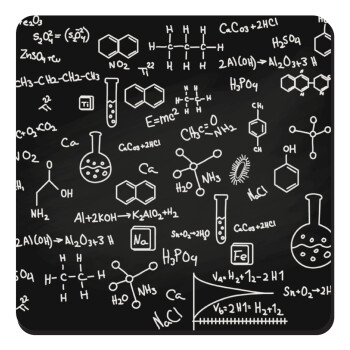 Chemical, Τετράγωνο μαγνητάκι ξύλινο 9x9cm