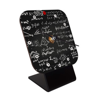 Άλγεβρα, Επιτραπέζιο ρολόι ξύλινο με δείκτες (10cm)