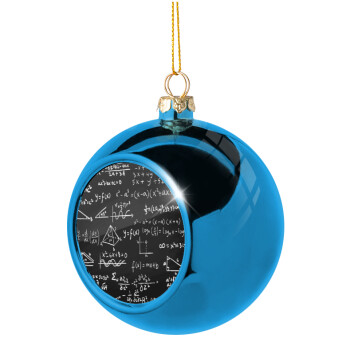 Algevra, Blue Christmas tree ball ornament 8cm