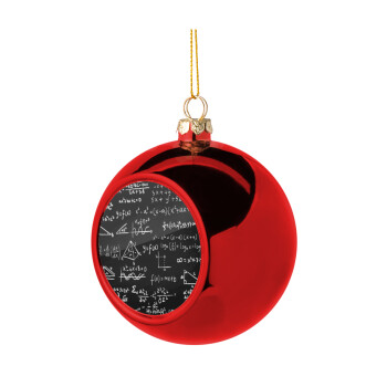 Algevra, Christmas tree ball Red 8cm