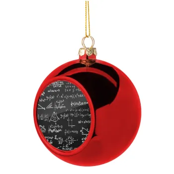 Algevra, Christmas tree ball Red 8cm