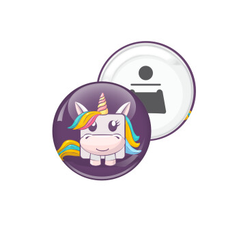 Unicorns cube, Μαγνητάκι και ανοιχτήρι μπύρας στρογγυλό διάστασης 5,9cm