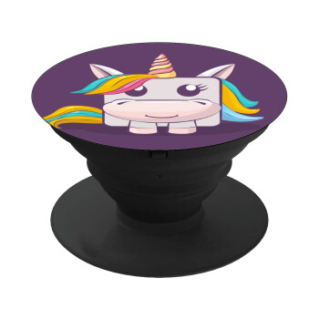 Unicorns cube, Phone Holders Stand  Black Hand-held Mobile Phone Holder