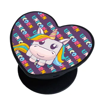 Unicorns cube, Phone Holders Stand  καρδιά Μαύρο Βάση Στήριξης Κινητού στο Χέρι