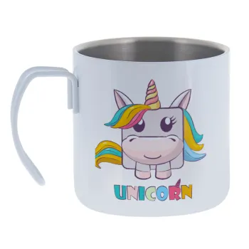 Unicorns cube — Κούπα Ανοξείδωτη διπλού τοιχώματος 400ml