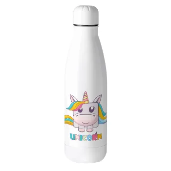 Unicorns cube, Metal mug thermos (Stainless steel), 500ml