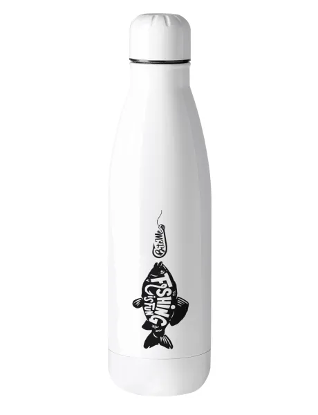 Fishing is fun — Metal mug thermos (Stainless steel), 500ml