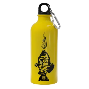 Fishing is fun, Water bottle 600ml