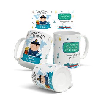 Ο Μικρός καπετάνιος, Ceramic coffee mug, 330ml