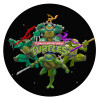 Ninja turtles, Επιφάνεια κοπής γυάλινη στρογγυλή (30cm)