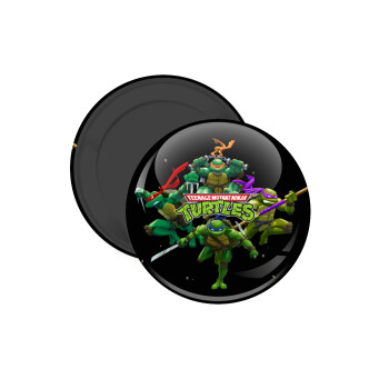 Ninja turtles, Μαγνητάκι ψυγείου στρογγυλό διάστασης 5cm