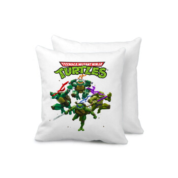 Ninja turtles, Sofa cushion 40x40cm includes filling
