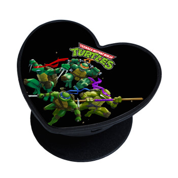 Ninja turtles, Phone Holders Stand  καρδιά Μαύρο Βάση Στήριξης Κινητού στο Χέρι
