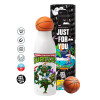 Bascetball Metal mug thermos, double wall, 550ml
