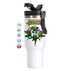 Mega Tumbler με καπάκι, διπλού τοιχώματος (θερμό) 1,2L