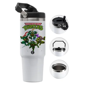Ninja turtles, Θερμός Ανοξείδωτο 30oz με χερούλι