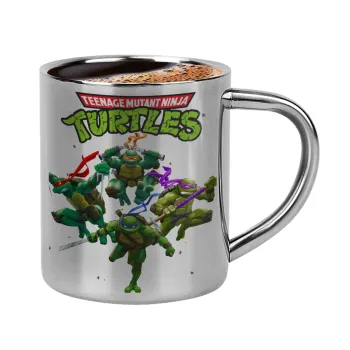 Ninja turtles, Κουπάκι μεταλλικό διπλού τοιχώματος για espresso (220ml)