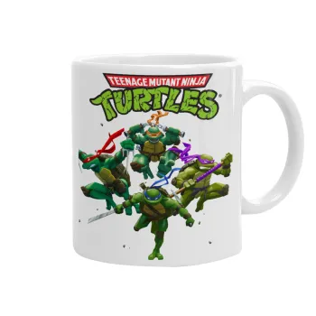 Ninja turtles, Κούπα, κεραμική, 330ml
