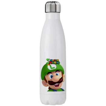 Super mario Luigi, Stainless steel, double-walled, 750ml