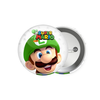 Super mario Luigi, Κονκάρδα παραμάνα 7.5cm