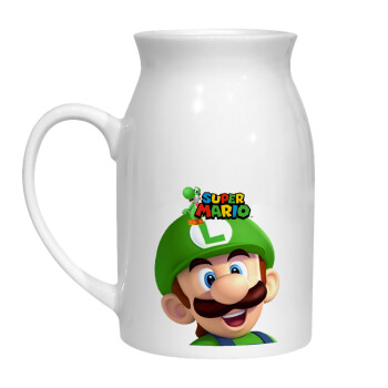 Super mario Luigi, Κανάτα Γάλακτος, 450ml (1 τεμάχιο)