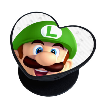 Super mario Luigi, Phone Holders Stand  καρδιά Μαύρο Βάση Στήριξης Κινητού στο Χέρι