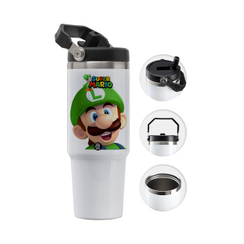 Super mario Luigi, Θερμός Ανοξείδωτο 30oz με χερούλι