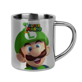 Super mario Luigi, Κούπα Ανοξείδωτη διπλού τοιχώματος 300ml